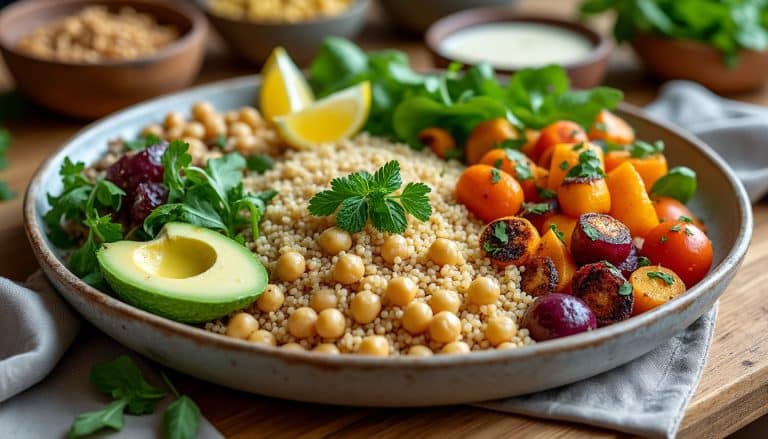 Cuisine végétarienne : construire des repas complets