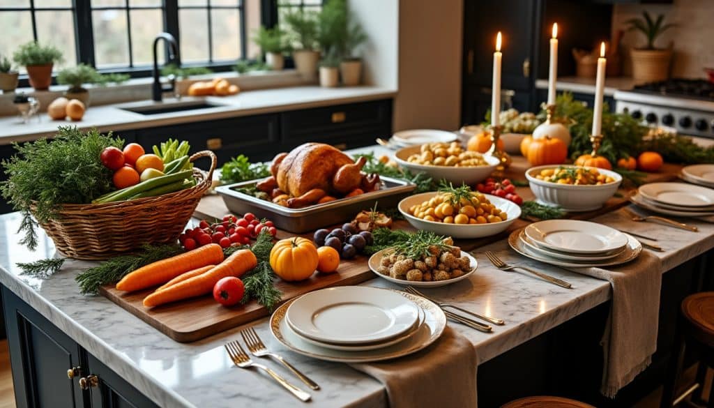 Repas de fête : le rétroplanning